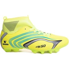 Walked 435 Sarı Çoraplı Krampon Futbol Ayakkabısı