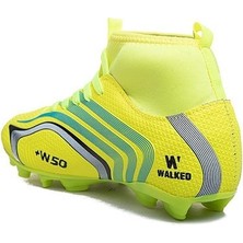 Walked 435 Sarı Çoraplı Krampon Futbol Ayakkabısı