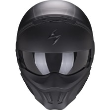 Scorpion Exo Combat Evo Moduler Motosiklet Kaskı (Mat Siyah)