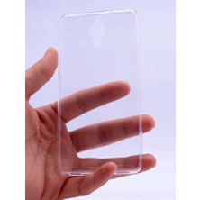 Zore Lenovo Vibe P1 Kılıf Ultra Ince Silikon Kapak 0.2 mm Renksiz