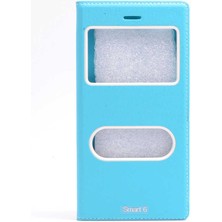 Zore Vodafone Smart 6 Kılıf Dolce Case Turkuaz