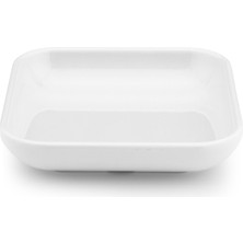 Tria Termo Kırılmaz Kare Çerezlik 6'lı Takım 12x12 cm - Beyaz