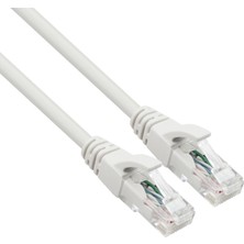 Vcom NP611B-5.0 Cat6 5 mt Gri Utp Patch Kablo