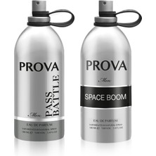 Prova Space Boom ve Pass Battle Edp Erkek Parfüm Seti 2 x 100 ml