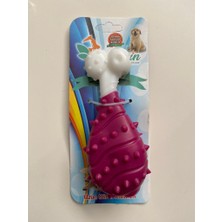 Petamin Plastik Dental Tavuk Budu Büyük Kemik Mor