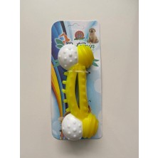 Petamin Plastik Dental Topuzlu Büyük Kemik Sarı