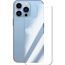 Microcase iPhone 13 Pro Arka Kapak Için Tempered Glass Cam Koruma