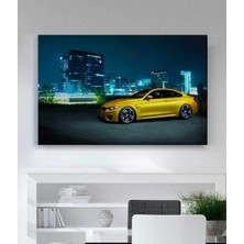 MonoStella Bmw Araba Kanvas Tablo Oturma Odası Ev Ofis Çalışma Dekor
