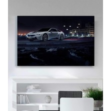 MonoStella Bmw Araba Kanvas Tablo Oturma Odası Ev Ofis Çalışma Dekor