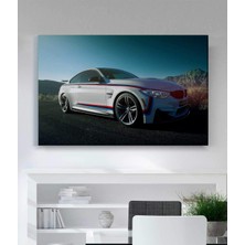 MonoStella Bmw Araba Kanvas Tablo Oturma Odası Ev Ofis Çalışma Dekor