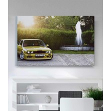 MonoStella Bmw Araba Kanvas Tablo Oturma Odası Ev Ofis Çalışma Dekor
