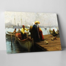MonoStella Fausto-Zonaro-Boat-Kanvas Tablosu