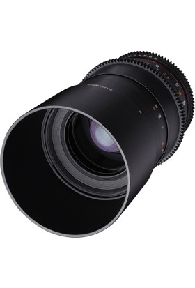 Samyang 100MM T3.1 Makro Video Lens Siyah