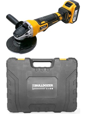Bulldozer Profesyonel 36V Kömürsüz Çift Akülü Şarjlı Avuç Taşlama Spiral Brushless Series