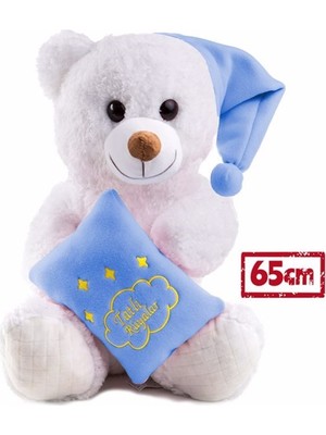 Özgüner Oyuncak 65 cm Tatlı Rüyalar Dileyen Peluş Ayıcık