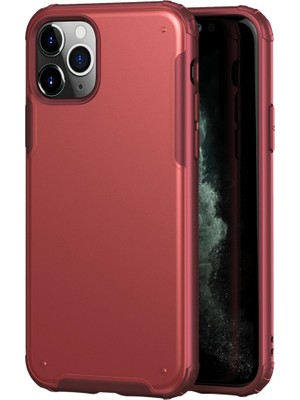 Bikapak Elit Mist Apple iPhone 11 Pro Opak Kırmızı Kapak