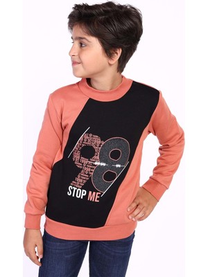 Toontoy Kids Toontoy Erkek Çocuk Baskılı Sweatshirt