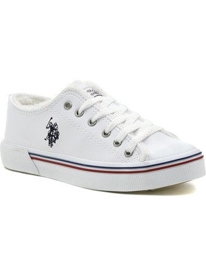 U.S. Polo Assn. Penelope Krk 1pr Beyaz Kadın Havuz Taban Sneaker