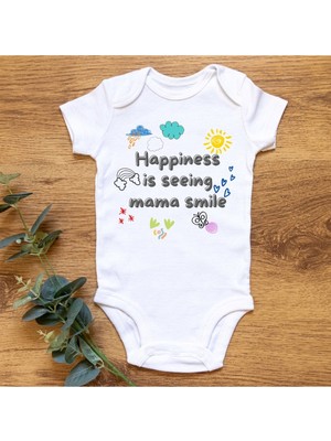 Limon Happiness Organik Baskılı Çıtçıtlı Body