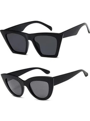 herkesetoptantic 2’li 
<b>Cat Eye Dörtgen Güneş Gözlüğü (Siyah)</b><b> 
<b> Cat Eye Retro Güneş Gözlüğü (Siyah)</b><b>