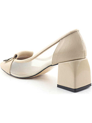 Pierre Cardin Pierre Cardin Pc 51159 Kadın Topuklu Ayakkabı-Bej