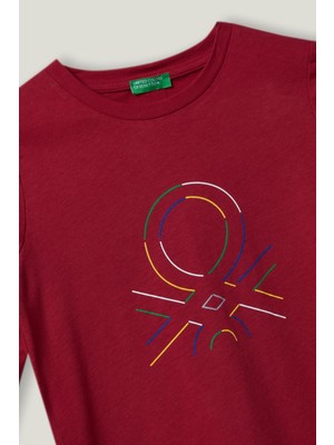 Benetton BNT-G206 Kız Çocuk Tshirt