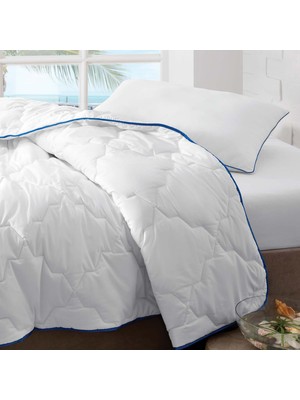 Yataş Bedding Dacron Aerelle Blue Tek Kişilik Yorgan