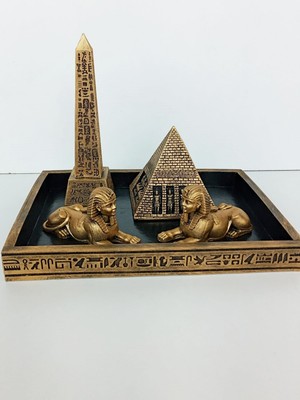 Gökçen Hobi Antik Mısır Obelisk-Sfenks-Piramit Biblo Set