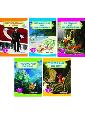 7.Sınıf Öğrencilere Ingilizceyi Sevdiren Hikaye Seti (5 Kitap)