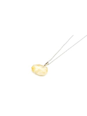 Murty99 Hakiki Doğal Sitrin Kolye Ucu 1.kalite Doğal Taş 003