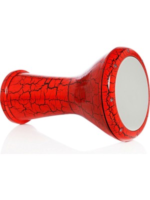 Rhythm Percussion Döküm Mısır Yeşil Çatlak Boyalı Darbuka