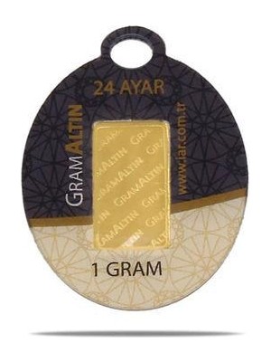 İstanbul Altın Rafinerisi 1 Gram (995) 24 Ayar Külçe Altın
