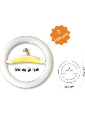 Bolled Simit LED Florosan Takımı 3 Kademeli Bolled+Helios