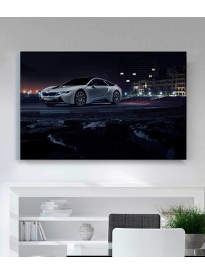 VeraStore Bmw Araba Kanvas Tablo Oturma Odası Ev Ofis Çalışma Dekor