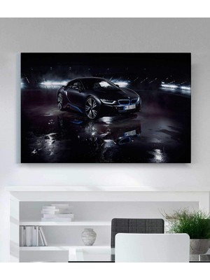 VeraStore Bmw Araba Kanvas Tablo Oturma Odası Ev Ofis Çalışma Dekor