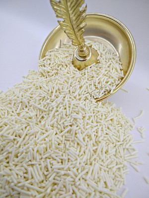 Pasta Vitrin Vermicelli Pasta Süsü Beyaz - 100  gr