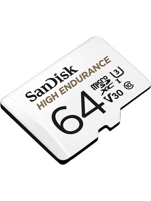 Sandisk High Endurance 64GB SDSQQNR-064G-GN6IA Micro Sdxc 100/40MB/S C10 V30 Hafıza Kartı