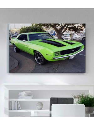 VeraStore Chevrolet Camaro Araba Kanvas Tablo