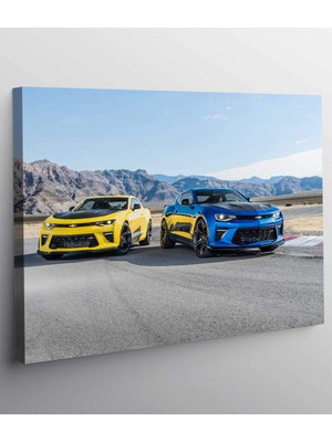 VeraStore Chevrolet Camaro Araba Kanvas Tablo