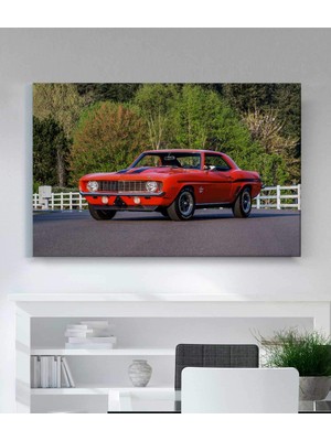 VeraStore Chevrolet Camaro Araba Kanvas Tablo