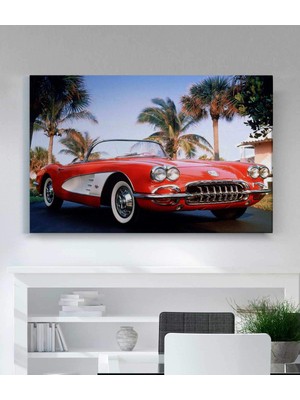 VeraStore Klasik Araba Kanvas Tablo
