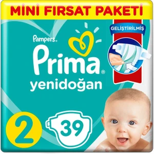 Bebek Bezi 2 Beden Yenidoğan 39'lu  8006540044834