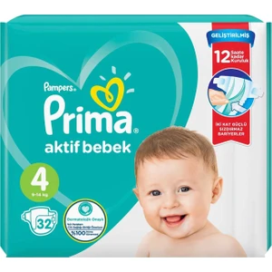 Bebek Bezi 4 Beden 32'li 8001841586946