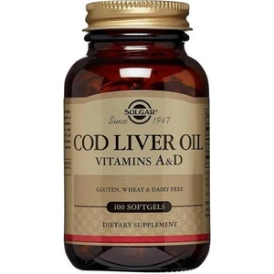 Cod Liver Oil 100 Kapsül