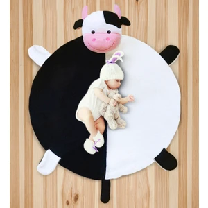 Özgüner Oyuncak Bebek Oyun Halısı 120 cm Inekli Oyun Matı