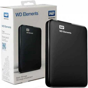 Wd Elements 2tb 2,5" Usb3,0 (BU6Y0020BBK), Harici Hdd, Siyah