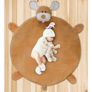 Özgüner Oyuncak Bebek Oyun Halısı 120 cm Köpekli Oyun Matı