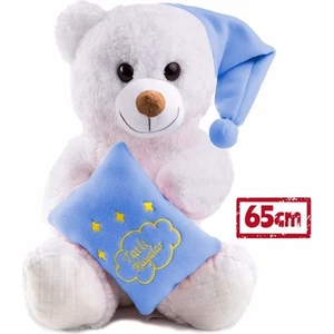 Özgüner Oyuncak 65 cm Tatlı Rüyalar Dileyen Peluş Ayıcık