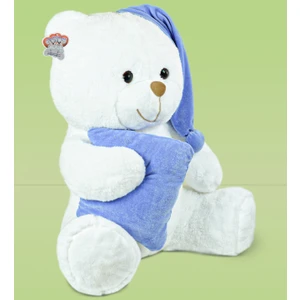 Özgüner Oyuncak 80 cm Yastıklı Uyku Arkadaşı Peluş Ayıcık