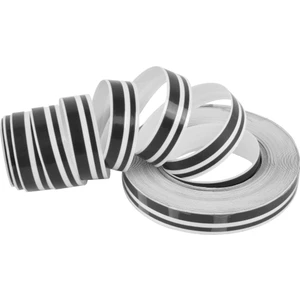 Zszh 12MM x 9.8m Araba Kendinden Yapışkanlı Dekoratif Şerit Bant Hattı-Siyah (Yurt Dışından)